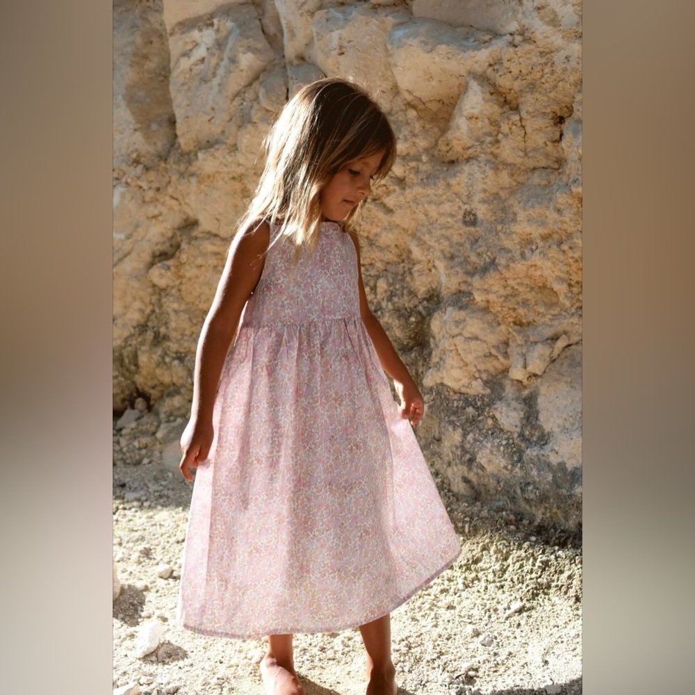 Illoura the Label Field Dress - Lavender Bloom